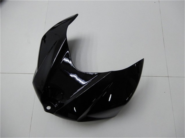 2007-2008 Glossy Black Matte Black No Decal Suzuki GSXR 1000 Motorcycle Fairings