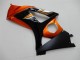 2007-2008 Orange Black Suzuki GSXR 1000 Motorcycle Fairing