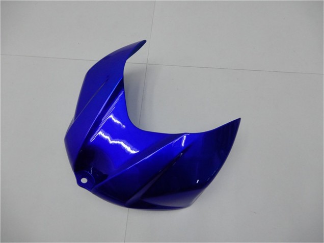 2007-2008 White Blue Black No Decal Suzuki GSXR 1000 Motorcycle Fairings