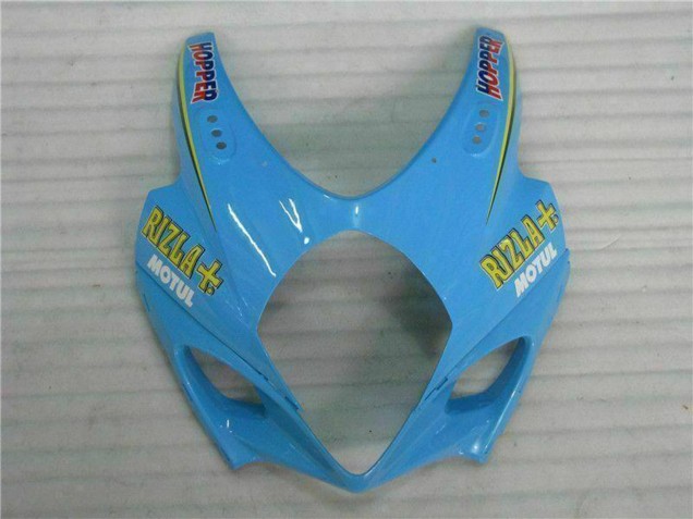 2007-2008 Blue Gold Black Rizla Suzuki GSXR 1000 Motorcycle Fairing Kits