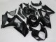 2007-2008 Glossy Black Matte Black White Suzuki GSXR 1000 Motorcycle Fairings