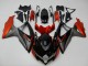 2008-2010 Orange Grey Glossy Black Suzuki GSXR 600/750 Motorcycle Fairings
