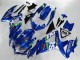 2008-2010 Blue White Green Black Suzuki GSXR 600/750 Motorcycle Fairings