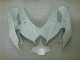 2008-2010 White Suzuki GSXR 600/750 Motorcycle Fairings