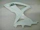 2008-2010 White Suzuki GSXR 600/750 Motorcycle Fairings