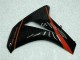 2008-2011 Glossy Black Red Honda CBR1000RR Motorcycle Fairings