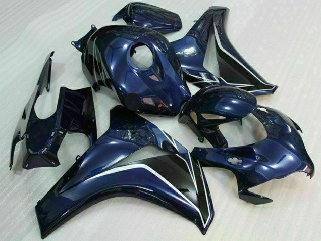 2008-2011 Dark Blue Glossy Black Honda CBR1000RR Motorcycle Fairings
