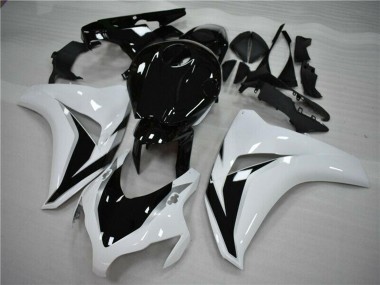 2008-2011 White Glossy Black Honda CBR1000RR Bike Fairings