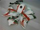 2008-2011 White Red Green Castrol Honda CBR1000RR Motorcycle Fairings