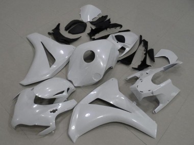 2008-2011 Pearl White Honda CBR1000RR Motorcycle Fairing