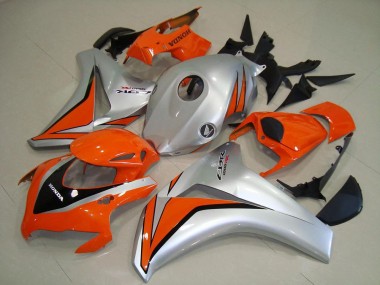 2008-2011 Silver Orange Glossy Black Honda CBR1000RR Motorcycle Fairings
