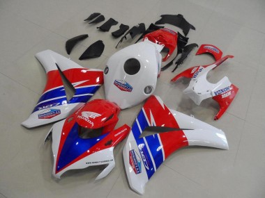 2008-2011 White Red Blue TT Legends Motul Honda CBR1000RR Motorcycle Fairings