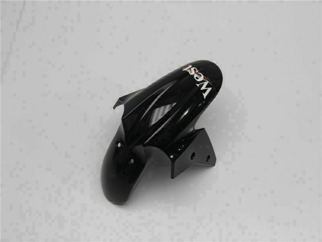 2008-2012 Glossy Black White West Kawasaki EX250 Motorcycle Fairings