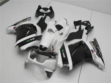 2008-2012 White Black Green Kawasaki EX250 Motorcycle Fairings