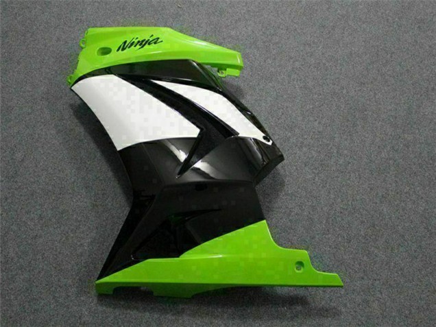 2008-2012 Green White Black Kawasaki EX250 Motorcycle Fairings