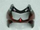 2008-2012 Glossy Black Maroon Red Kawasaki EX250 Motorcycle Fairings