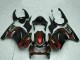 2008-2012 Glossy Black Maroon Red Kawasaki EX250 Motorcycle Fairings