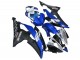 2008-2016 White Blue Matte Black Yamalube Yamaha YZF R6 Motorcycle Fairings