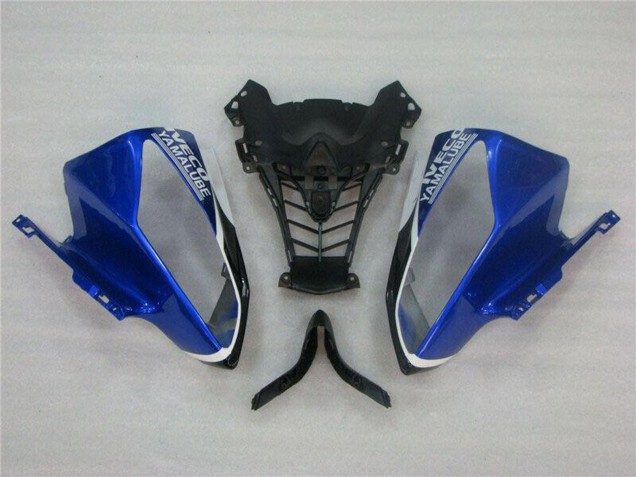 2008-2016 White Blue Black ENEOS Semakin Didepan Yamaha YZF R6 Motorcycle Fairings