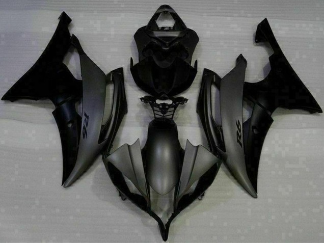 2008-2016 Matte Black Yamaha YZF R6 Motorcycle Fairing
