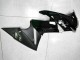 2009-2011 Glossy Black White Decal Kawasaki EX650 Motorcycle Fairings