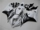 2009-2012 White Grey Matte Black Honda CBR600RR Motorcycle Fairing