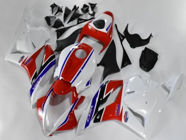 2009-2012 White Red Blue Honda CBR600RR Motorcycle Fairing Kits