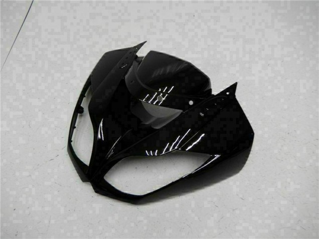 2009-2012 Glossy Black Gold Ninja Kawasaki ZX6R Motorcycle Fairings