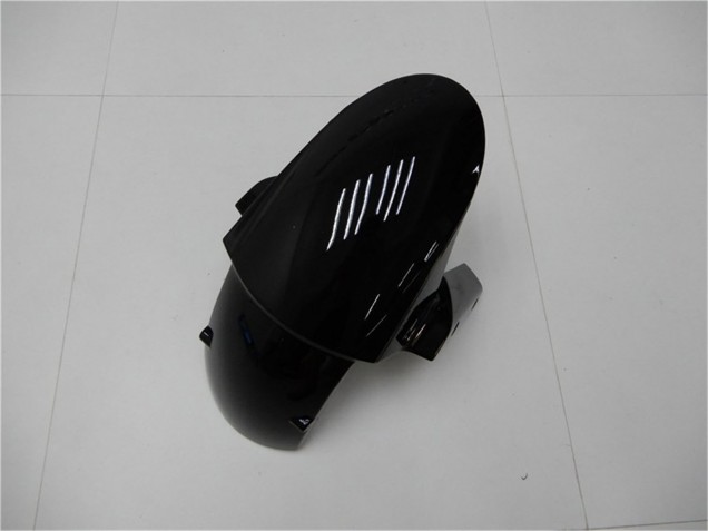 2009-2012 Light Blue Glossy Black Kawasaki ZX6R Motorcycle Fairings
