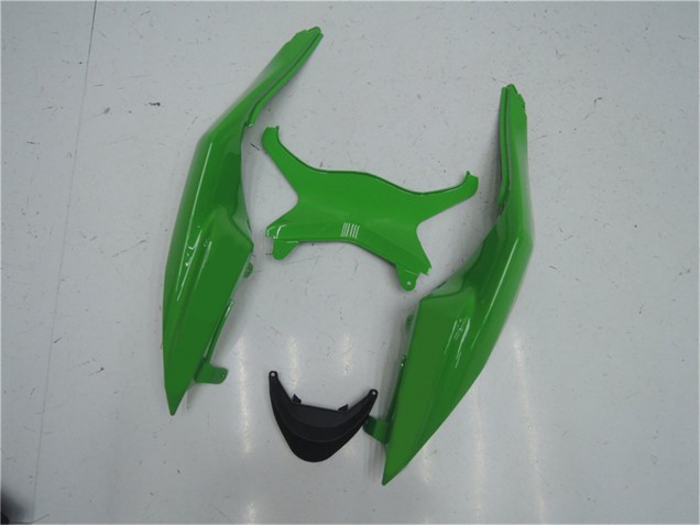 2009-2012 Green Glossy Black Kawasaki ZX6R Motorcycle Fairing Kits