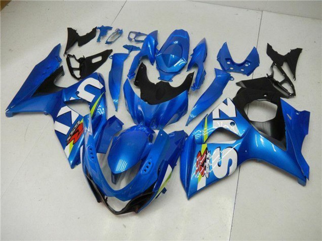 2009-2016 Blue Green White Suzuki GSXR 1000 Motorcycle Fairing Kits