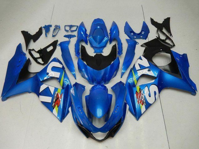 2009-2016 Blue Green White Suzuki GSXR 1000 Motorcycle Fairing Kits