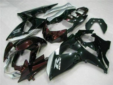 2009-2016 Glossy Black Silver White Suzuki GSXR 1000 Motorcycle Fairings
