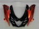 2009-2016 Orange Glossy Black Suzuki GSXR 1000 Motorcycle Fairings