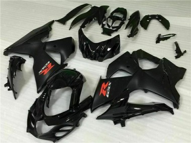 2009-2016 Glossy Black Matte Black Suzuki GSXR 1000 Motorcycle Fairing