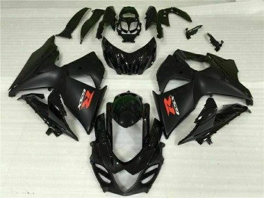 2009-2016 Glossy Black Matte Black Suzuki GSXR 1000 Motorcycle Fairing