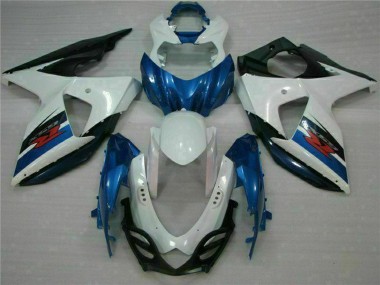 2009-2016 White Blue Black Suzuki GSXR 1000 Abs Fairings Kits