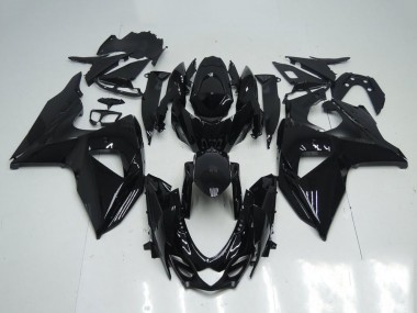 2009-2016 Glossy Black Suzuki GSXR 1000 Motorcycle Fairing Kits