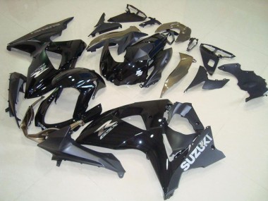 2009-2016 Glossy Black Matte Black OEM Style Suzuki GSXR 1000 Motorcycle Fairings