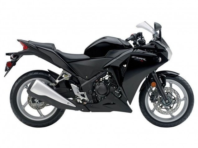 2011-2015 Matte Black Honda CBR250RR Motorcycle Fairing