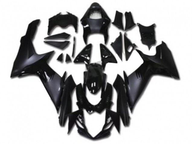 2011-2024 Glossy Black Matte Black Suzuki GSXR 600/750 Motorcycle Fairings