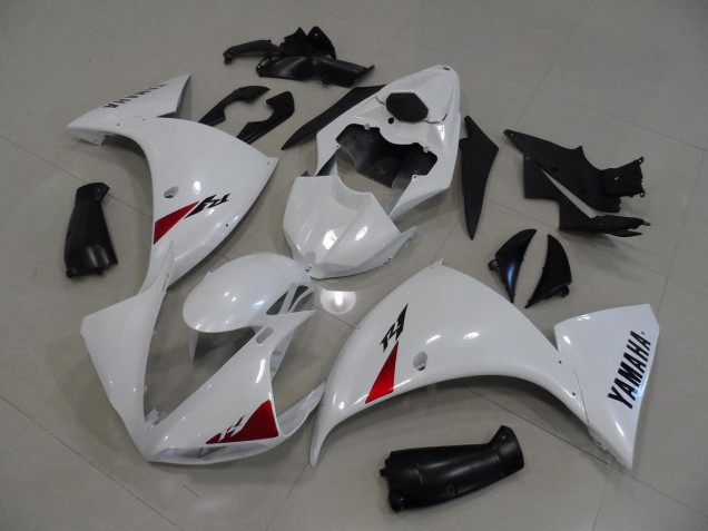 2012-2014 White Yamaha YZF R1 Motorcycle Fairings