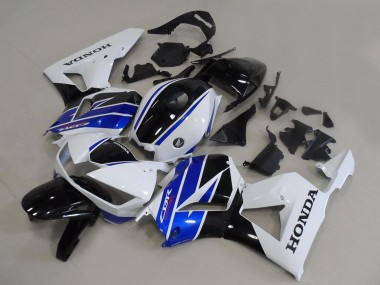 2013-2023 White Blue Glossy Black OEM Style Honda CBR600RR Motorcycle Fairings