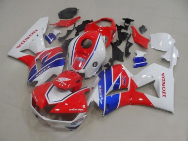 2013-2023 White Red Blue TT Legend Honda CBR600RR Motorcycle Fairings