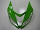 2013-2018 Green Yellow Glossy Black Matte Black Kawasaki ZX6R Motorcycle Fairings