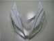 2013-2018 White Matte Black Kawasaki ZX6R Abs Fairings