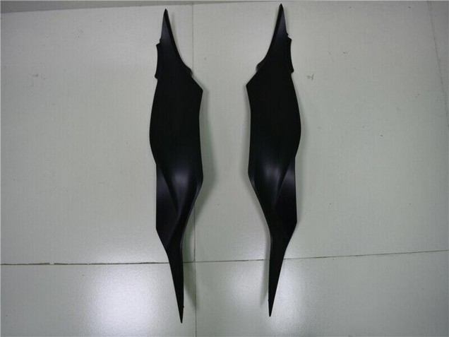 2013-2018 White Matte Black Kawasaki ZX6R Abs Fairings