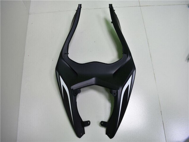2013-2018 White Matte Black Kawasaki ZX6R Abs Fairings
