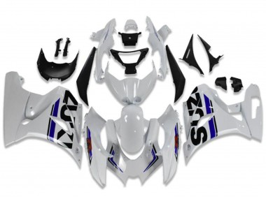 2017-2025 White Blue Black Suzuki GSXR 1000 Motorcycle Fairings