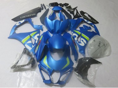 2017-2025 Blue Lime Green White Suzuki GSXR 1000 Motorcycle Fairings